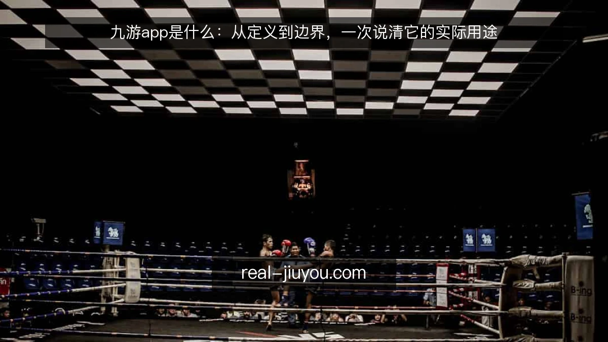 九游app是什么：从定义到边界，一次说清它的实际用途